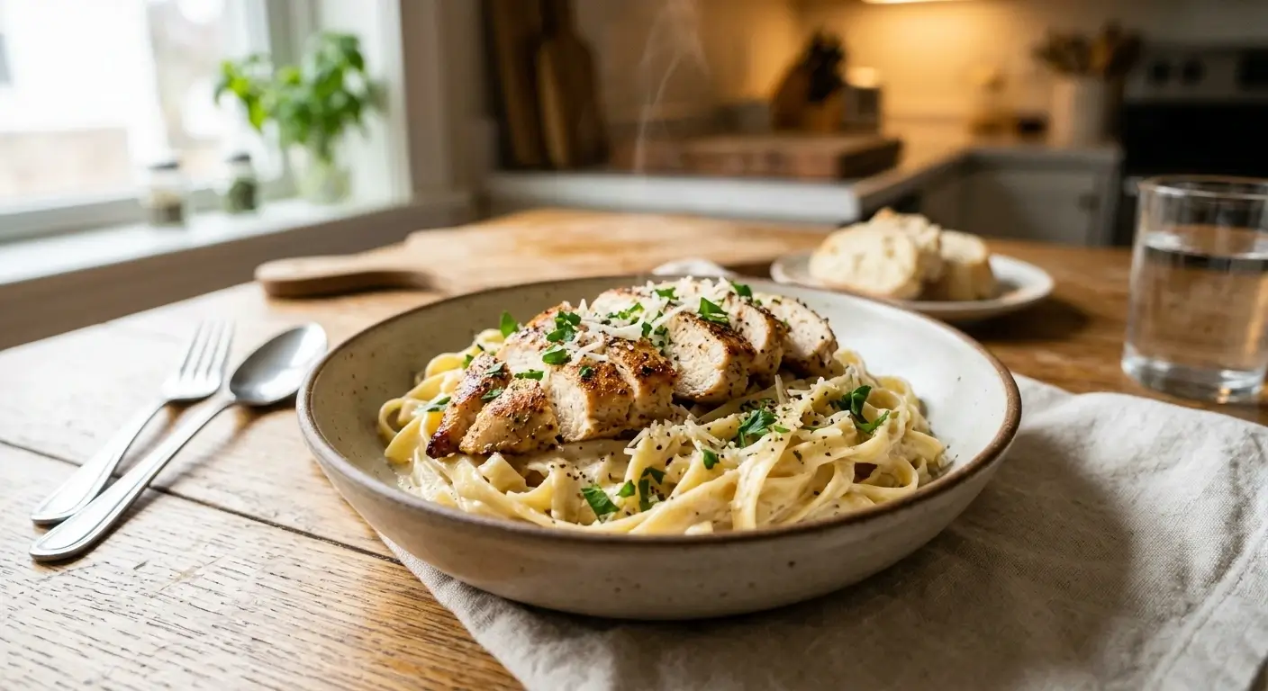 Chicken Alfredo Pasta Recipe